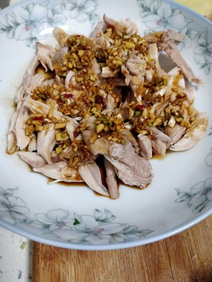 The practice measure of saliva chicken 4