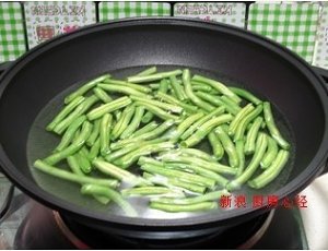 乾燥炒めの豆の角の実習 stewing 3 