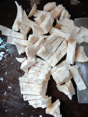 The practice measure of chicken of Durian carapace Bao 2