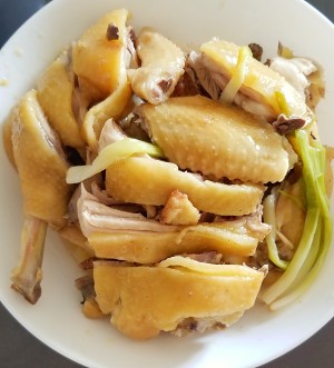 Chicken of    of sanded ginger salt (version of electric meal Bao) practice measure 5