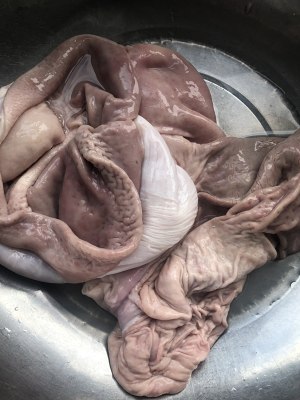 The practice measure of chaffy dish of chicken of abdomen of detailed edition pig 6