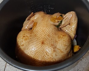 ソイシチューチキン(電気炊飯器の編法)練習法10