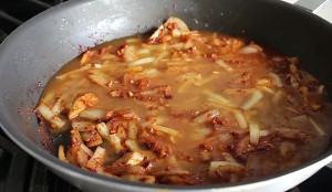 The practice measure of taste of cashew of * of Indian flavor chicken 17