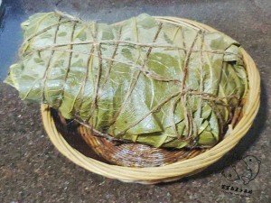 The practice measure of the lotus leaf chicken of simple faint scent 11