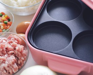 甘い豚卵1のケーキのご飯のハンバーガーの練習対策