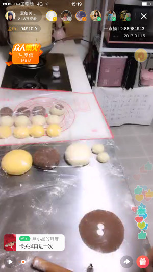 " chicken " auspicious flexibly the practice measure of small steamed bread 20