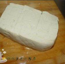 The practice measure of ground meat bean curd 1