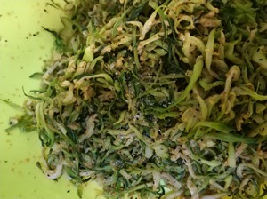 Cupreous hill special local product is popular the practice measure of dish of hot food go with rice 13
