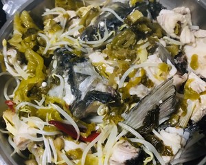 （Shang Dou飲用）練習 白菜漬けの魚の量18 