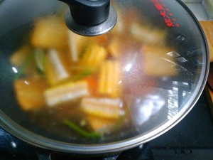 The practice measure of Bao of bean curd Chinese cabbage 6