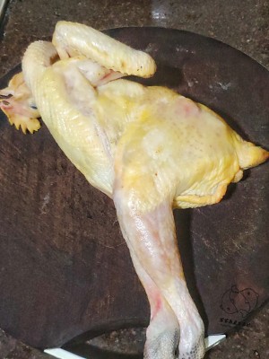 The practice measure of the lotus leaf chicken of simple faint scent 1