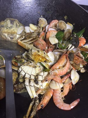 The practice measure of Bao of shrimp crab chicken 9