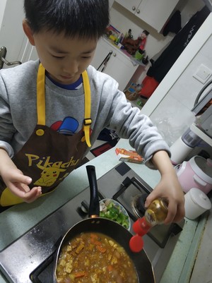 Children cookbook-  -太った鶏肉の「カレーミール」練習法6」> </li> <li class = 