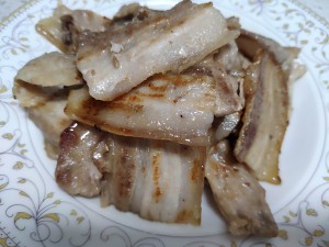 The practice measure of steaky pork of hot Chinese cabbage of super and simple edition 7