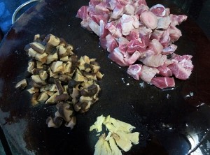 The practice measure of meal of stew of meat of thigh of pig of beautiful stay of proceedings 1