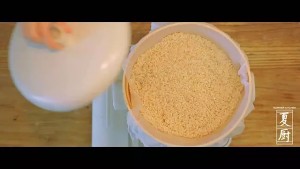 The practice measure of chicken of extensive pattern polished glutinous rice 5