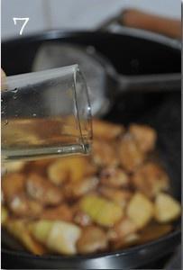 Bamboo shoots in spring the practice measure of 3 cups of chicken 7