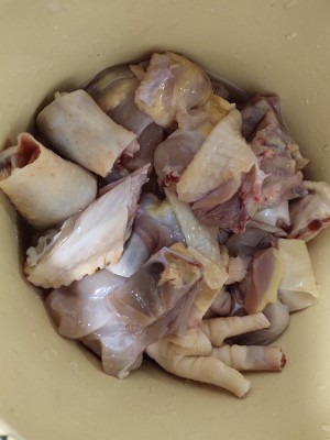 The practice measure of yellow stew chicken 1