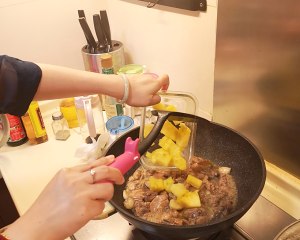 The practice measure that pineapple fries chicken 5