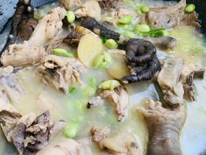The practice measure of the abalone chicken of everyone is happy 13