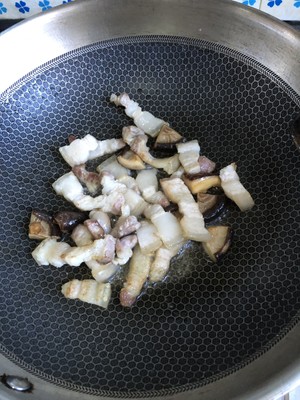 The practice measure of red eel of dry stew of turnip of wet Shan dish 3