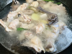 The practice measure of the abalone chicken of everyone is happy 6