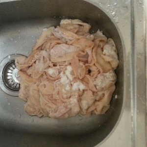 家族の古い世代から伝承されたにがりのブタの腸の練習対策2  