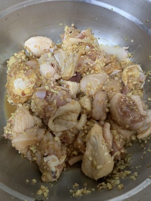 The practice measure of Bao of chicken of sanded ginger abalone 4