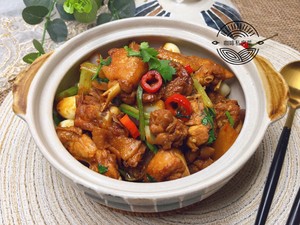One chicken the practice measure of two eating Guangdong chicken Bao 16