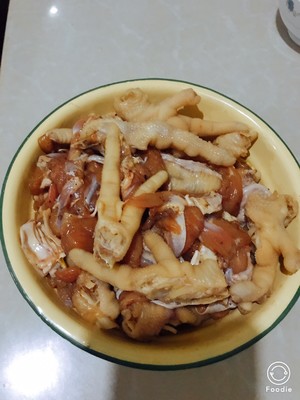 唐辛子ピーマン2を煮る前の炒め物の鶏肉の練習対策