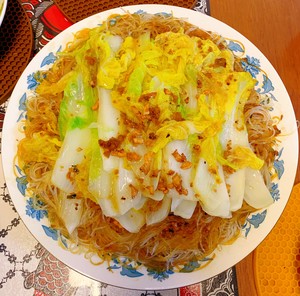 The practice measure of food of baby of vermicelli made from bean starch of Chengdu of garlic of easy begin edition 1