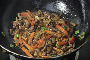 乾燥肉豚7の腸を揚げる小規模な対策