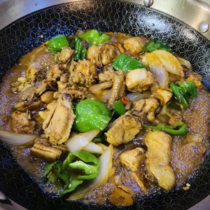 The practice measure of the ground boiler chicken of super go with rice 6