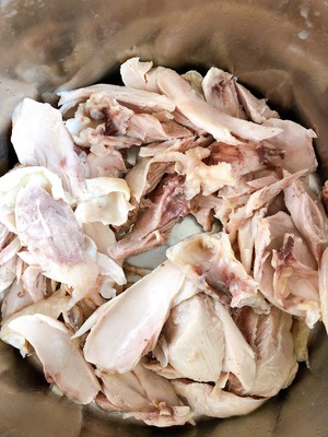 Does saliva hand rip chicken? ? Delicious practice measure 4