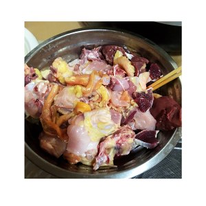 Arrange of quick worker chicken - half soup chicken (dip chicken) practice measure 2