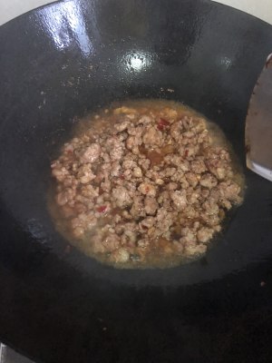 The practice measure of the ground meat of garlic liver mosses that exceeds go with rice 5