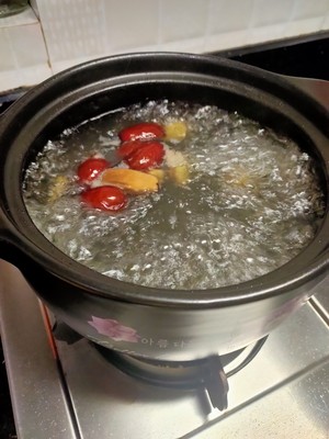 The practice measure of papaya bubble chicken 8