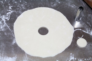 " chicken " auspicious flexibly the practice measure of small steamed bread 13