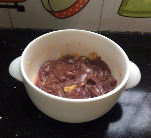 The practice measure of soup of pig dry medlar 3
