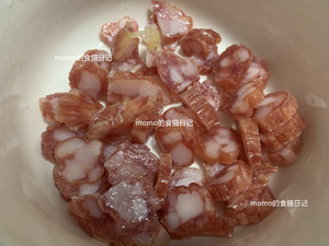 The practice measure of chicken of lotus leaf polished glutinous rice 4