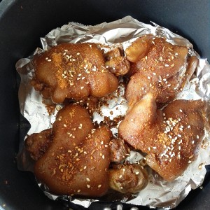 5を焼く豚の爪の練習尺度