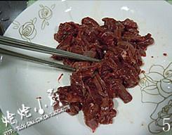 The practice measure of lienal congee of pork liver pig 5