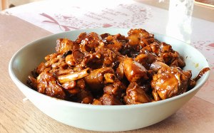 Dawdler practice, the practice measure of 3 cups of chicken of Suo finger 5