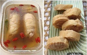 The practice measure that high-grade Shaoxing drunk chicken coils 5