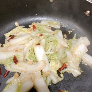 The practice measure of hot Chinese cabbage of acid of ｜ of dish of go with rice 5