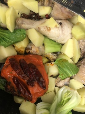 The practice measure of chaffy dish chicken 3