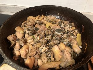 The practice measure of chicken of stew of arenaceous boiler beautiful spiral shell 5