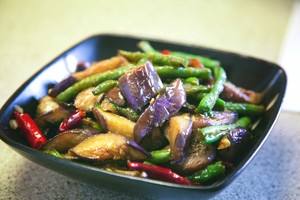 The aubergine of special go with rice burns fabaceous horn (little fat edition) practice measure 5