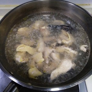 The practice measure of chicken of peppery pig abdomen 1