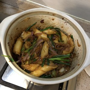 The practice measure of the pink of bowel of pig of    of Xo sauce    of wine shop early tea 10